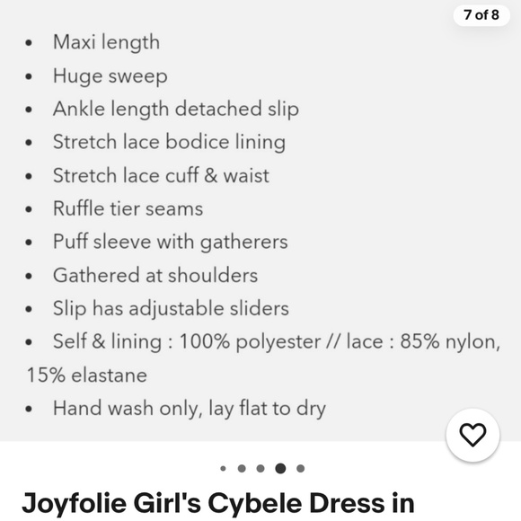 NWT Cybele Dress in Boho Floral Sz 8 - Picture 12 of 12